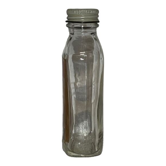 Fosters Imitation Black Walnut Flavor Glass Bottle Vintage Kitchen Cooking Décor - Picture 3 of 6